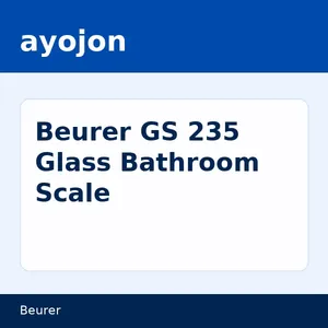 Beurer GS 235 Glass Bathroom Scale