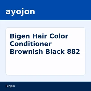 Bigen Hair Color Conditioner Brownish Black 882