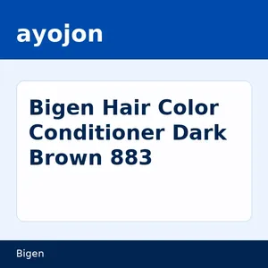 Bigen Hair Color Conditioner Dark Brown 883