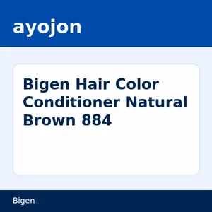 Bigen Hair Color Conditioner Natural Brown 884