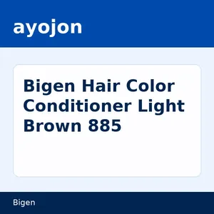 Bigen Hair Color Conditioner Light Brown 885