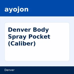 Denver Body Spray Pocket (Caliber)