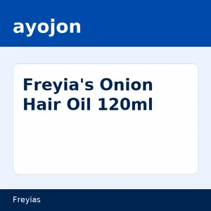 Freyia's Onion Hair Oil 120ml