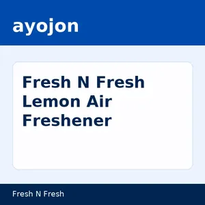 Fresh N Fresh Lemon Air Freshener