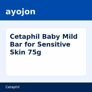 Cetaphil Baby Mild Bar for Sensitive Skin 75g