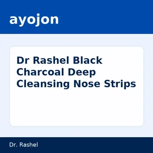 Dr Rashel Black Charcoal Deep Cleansing Nose Strips