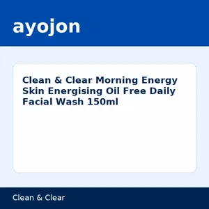 Clean & Clear Morning Energy Skin Energising Oil Free Daily Facial Wash 150ml