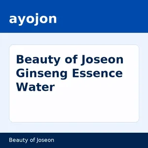 Beauty of Joseon Ginseng Essence Water