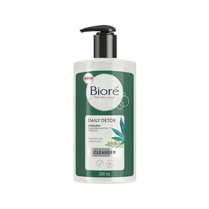Biore Daily Detox Organic Cleanser with Cannabis Sativa Seed Oil