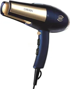 Carmen Twilight Series Vortex 360 Twist Dual Flow Hair Dryer