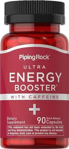 Piping Rock Ultra Energy Booster 90 Quick Release Capsules