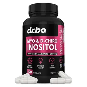 Dr. Bo Myo-Inositol & D-Chiro Inositol Supplement Capsules Fertility Supplements for Women 120 Capsules