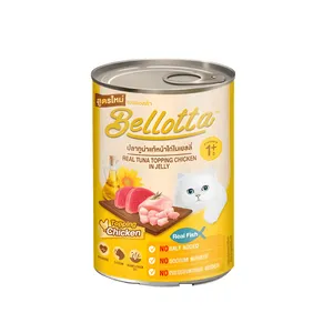 Bellotta Can Real Tuna Topping Chicken in Jelly 400g