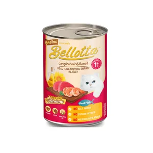 Bellotta Real Tuna Topping Shrimp in Jelly 400g