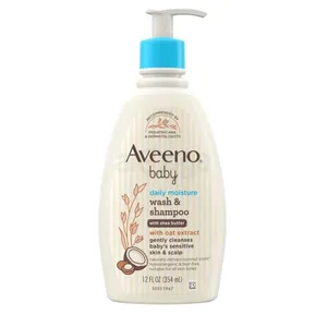 Aveeno Baby Daily Moisture Wash & Shampoo 354ml