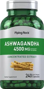 Ashwagandha Supplement 4500 mg | 240 Capsules