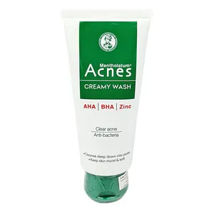 Acnes Mentholatum Acnes Creamy Wash 100gm