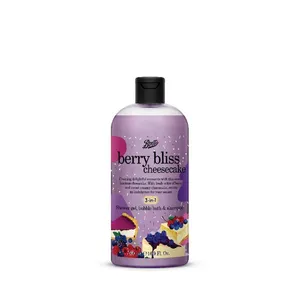 Boots Berry Bliss Cheesecake Shower Gel, Bubble Bath & Shampoo