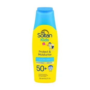 Boots Soltan Kids Protect & Moisturise Suncare Lotion SPF50+ 200ml