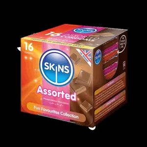 SKINS Assorted Condoms 16's Pack