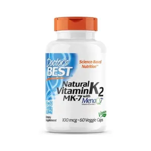Doctor's Best Natural Vitamin K2 MK-7 with MenaQ7 100 mcg (Box of 60)