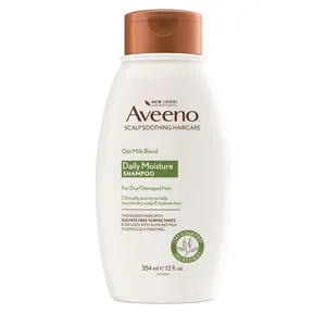Aveeno Oat Milk Blend Daily Moisture Sampoo for Dry & Damaged Hair