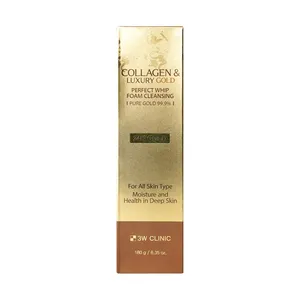 3W Clinic Collagen and Luxury 24K Gold Perfect Whip Foam Cleansing for All Skin Types