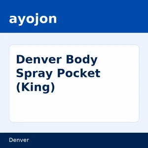 Denver Body Spray Pocket (King)