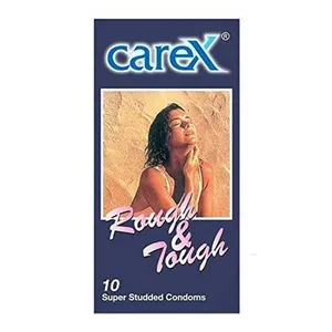 Carex Extra Time Rough & Tough Condom 10 Pcs Pack (Made in Malaysia)