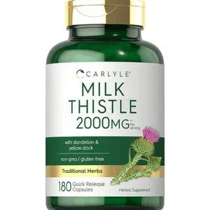 Carlyle Milk Thistle 2000mg | 180 Capsules