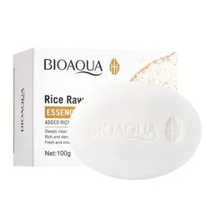 Bioaqua Rice Raw Pulp Essence Soap - 100g