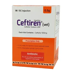 Ceftiren 0.5gm IM/SC Injection