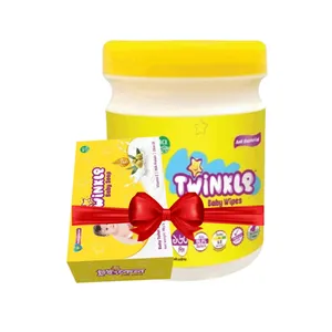 Twinkle Baby Wipes 160'S Jar Get Twinkle Soap 75gm Free