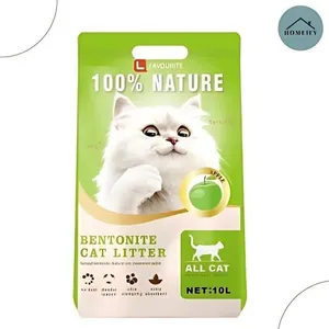 L Favourite Bentonite Cat Litter Apple 10L