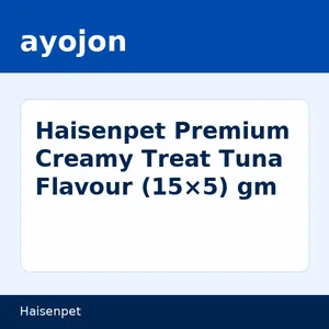 Haisenpet Premium Creamy Treat Tuna Flavour (15×5) gm