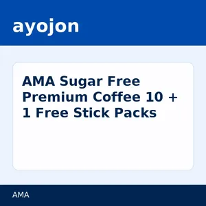 AMA Sugar Free Premium Coffee 10 + 1 Free Stick Packs
