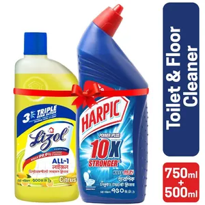 Harpic & Lizol Citrus Double Surokkha Offer