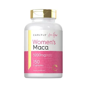 Carlyle Maca Root Capsules for Women 3200mg 150 Capsules