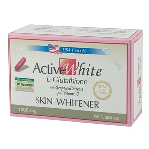 Active White L-Glutathione Skin Whitener 60 Capsules