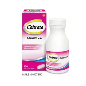 Caltrate 600+D Calcium with Vitamin D 100s