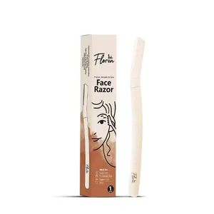 Floren Face Razor for Forehead Hair, Upper Lips, Chin & Sideburns