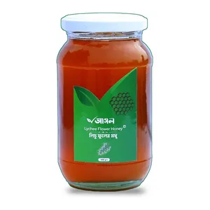 Ashol Lychee Flower Honey লিচু ফুলের মধু 500g