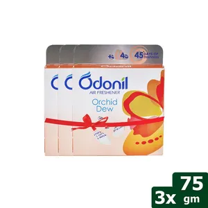 Buy 2 Odonil Air Freshner Block Orchid Dew 75g & Get 1 Free