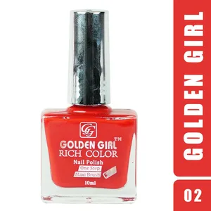 Golden Girl Rich Color Nail Polish (02)