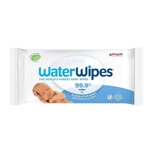WaterWipes Newborn Biodegradable Unscented Wipes - 60 Wipes UK