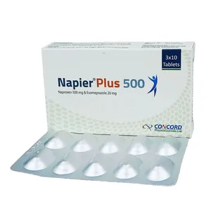 Napier Plus 500 (Strip of 10)