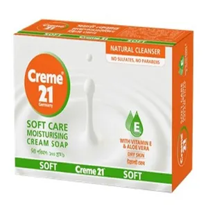 Creme 21 Soft Care Moisturizng Cream Soap 100g