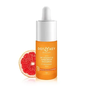Dot and Key 10% Vitamin C+E Super Bright Face Serum with 5% Niacinamide with Blood Orange & Pumpkin 30ml