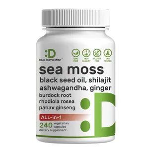 Deal Supplement Irish Sea Moss 7,000mg Per Serving, 240 Veggie Capsules
