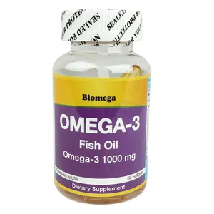 Biomega Omega-3 Fish Oil 1000mg 60 Capsules (Box of 60)